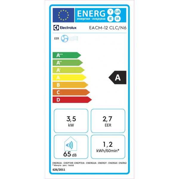 Mobilus kondicionierius ELECTROLUX EACM-12 CLC / N6