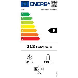 Įmontuojamas šaldytuvas AEG SCB819E8TS