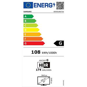 Televizorius SAMSUNG UE65CU8072