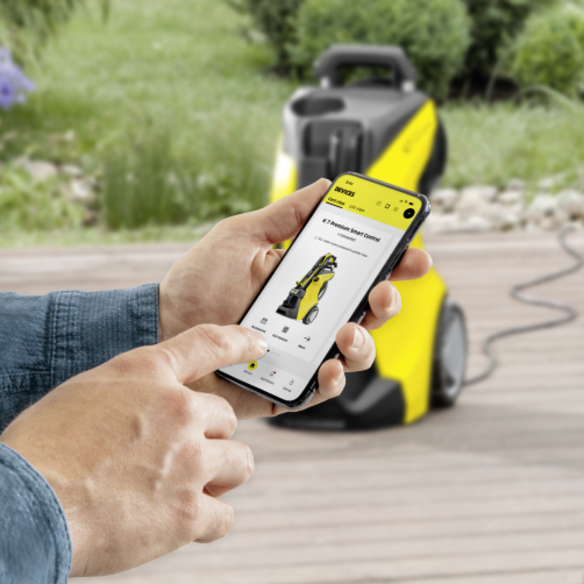 Aukšto slėgio plovykla KARCHER K 2 Power Control Car