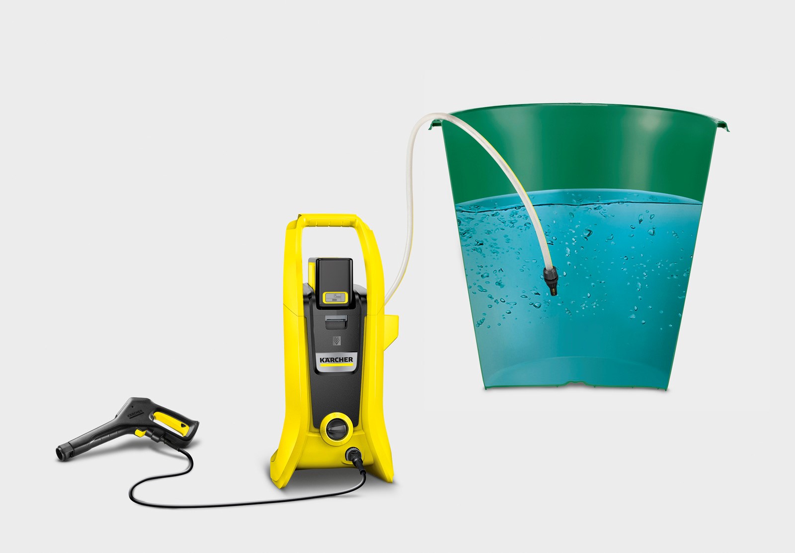 Akumuliatorinė aukšto slėgio plovykla KARCHER K 2 Battery